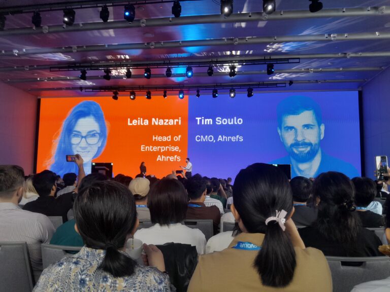 Ahrefs Evolve conference photo 1