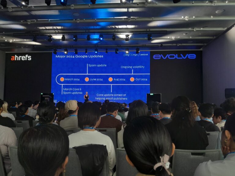 Ahrefs Evolve conference photo 3