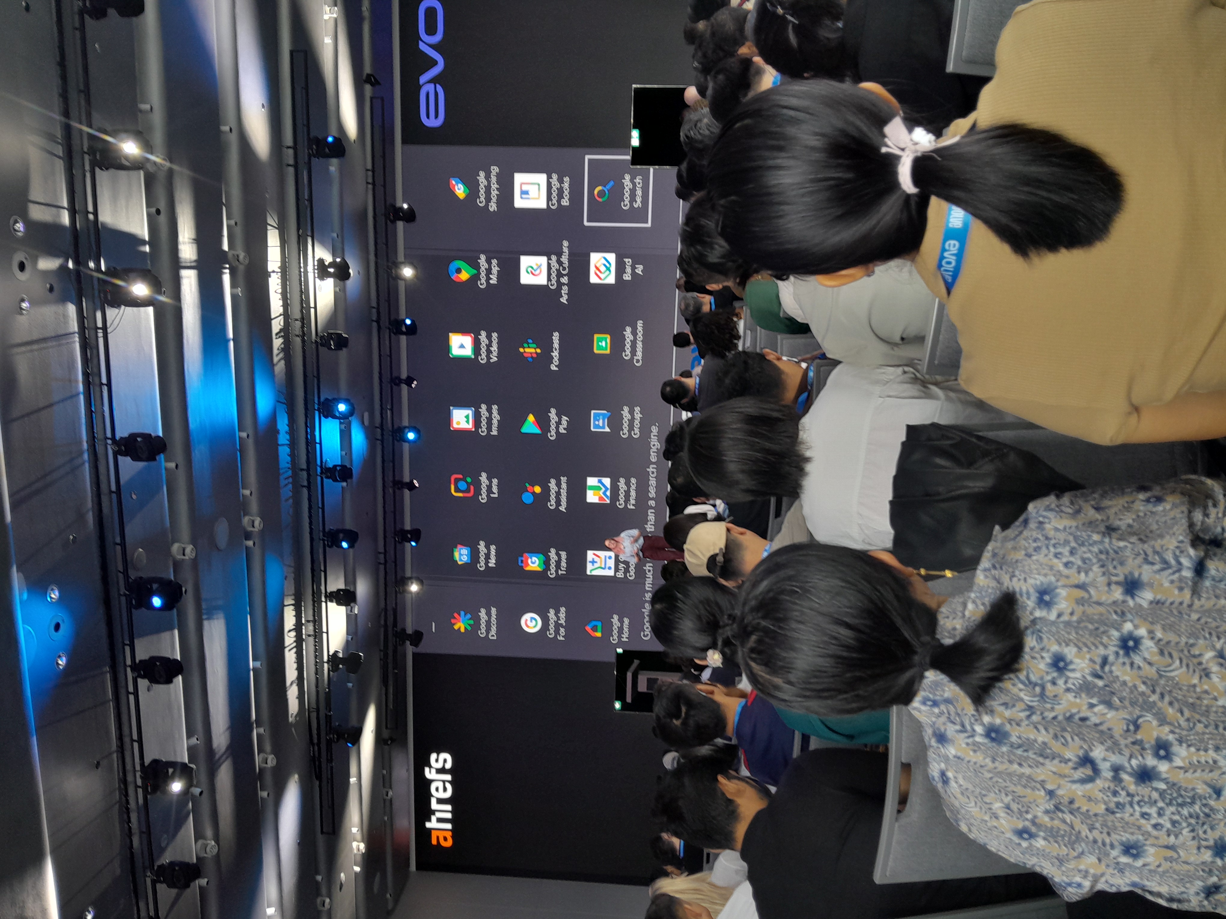 Ahrefs Evolve conference photo 4