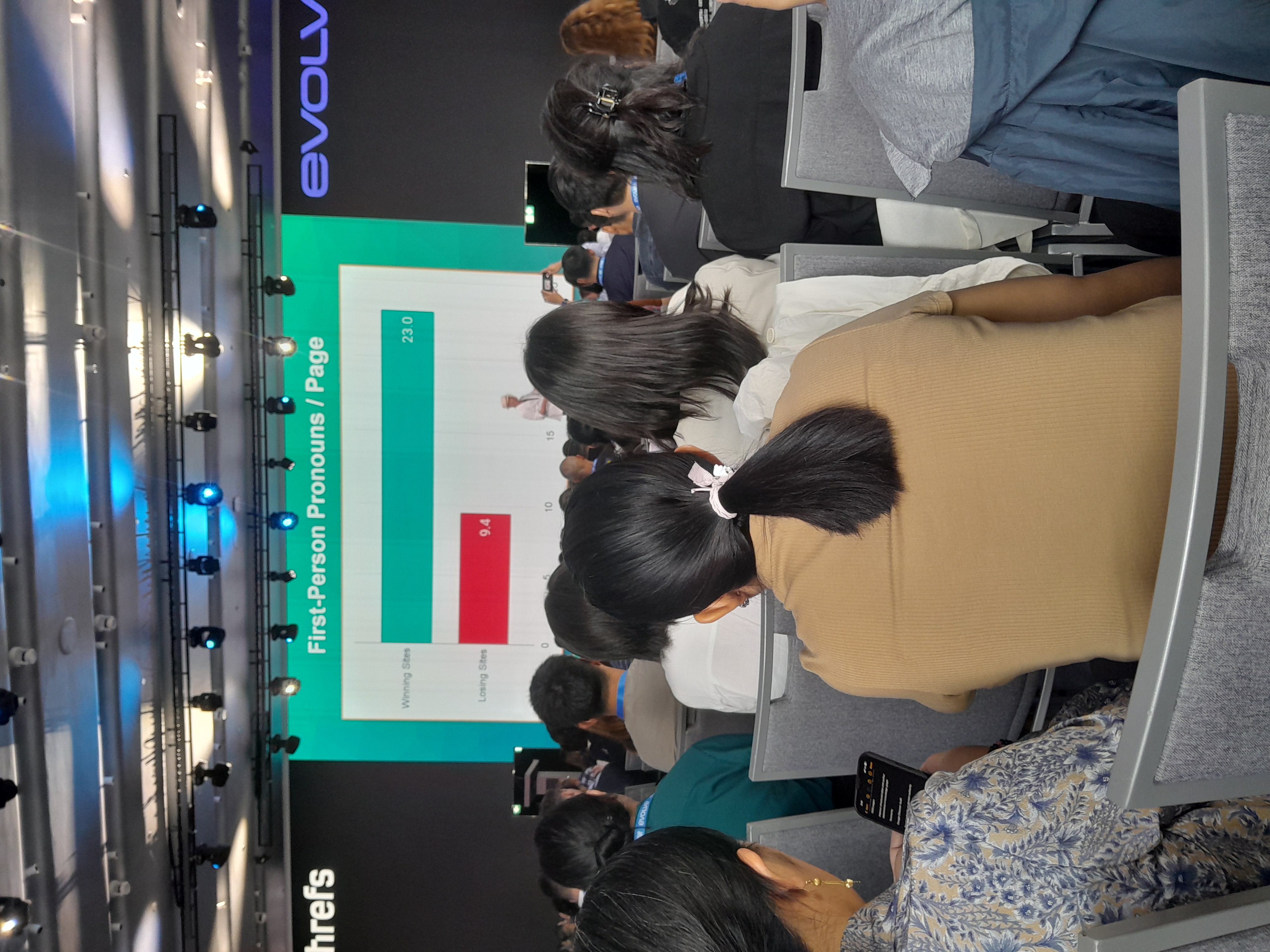 Ahrefs Evolve conference photo 7