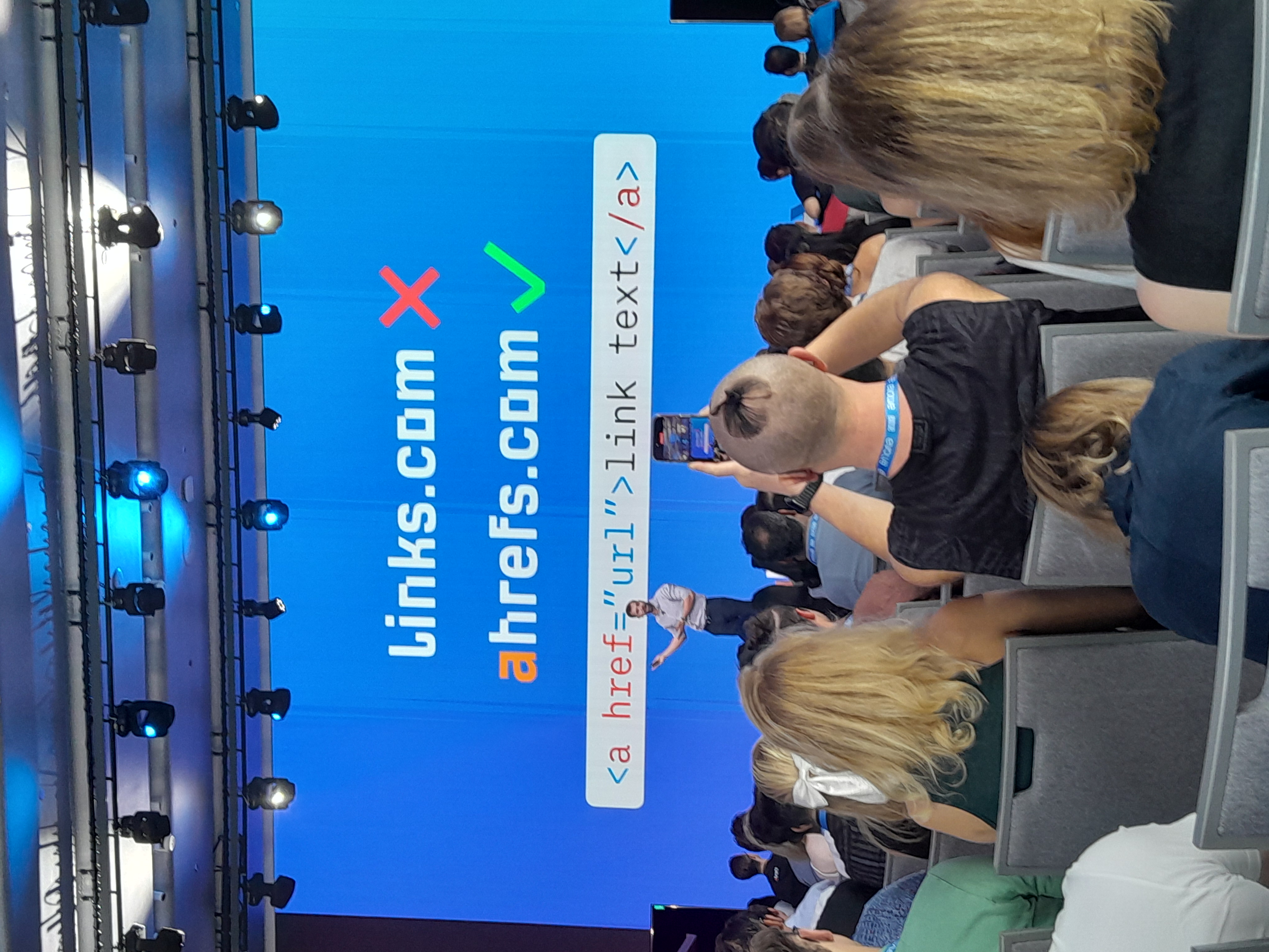 Ahrefs Evolve conference photo 15