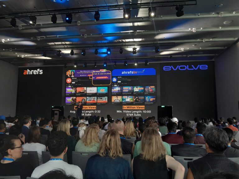 Ahrefs Evolve conference photo 20