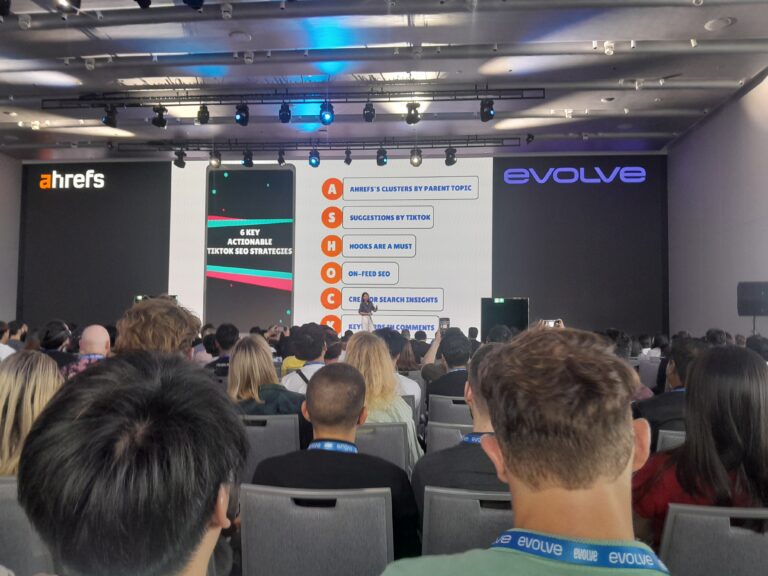 Ahrefs Evolve conference photo 23