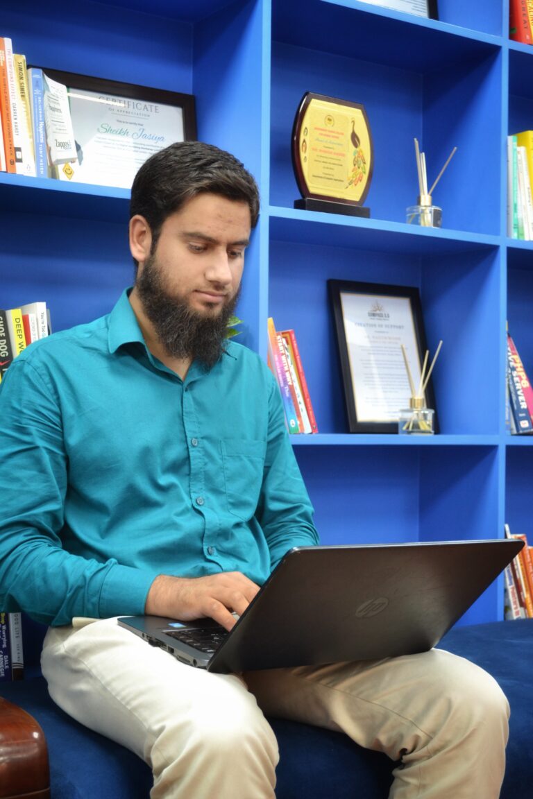 Irfan Rashid of LinkPanda in office