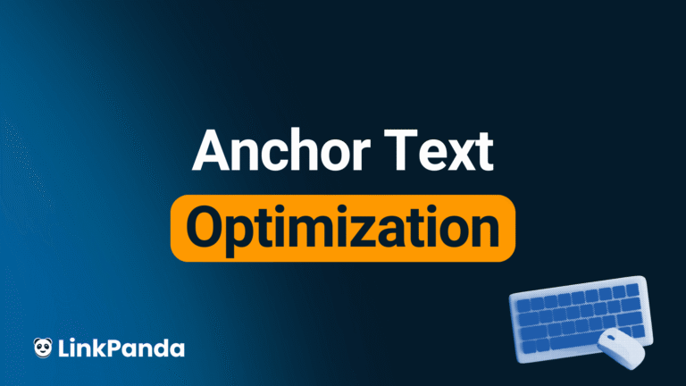 Anchor text optimization