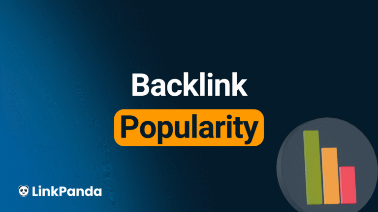 Backlink popularity
