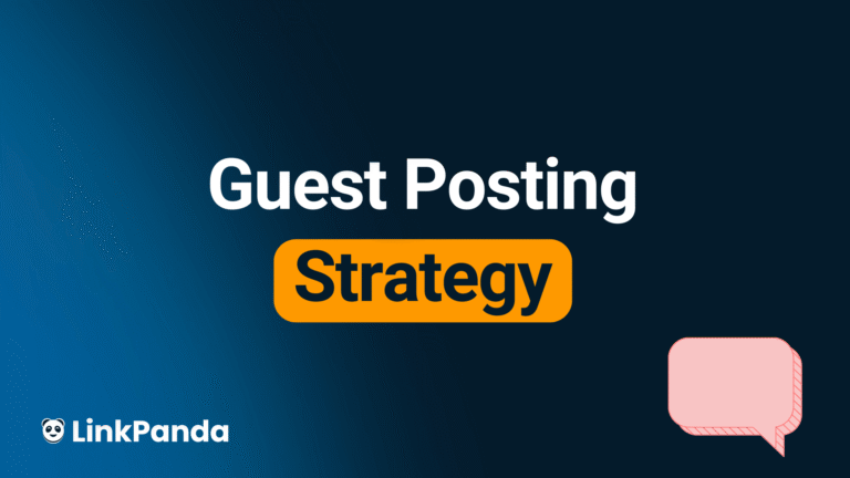 Developing a guest posting strategy