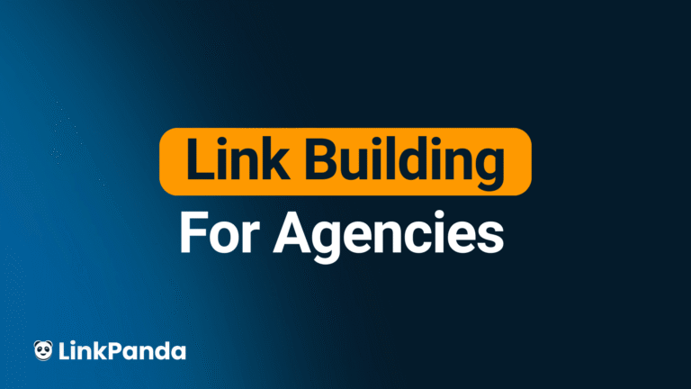 Link building for agencies