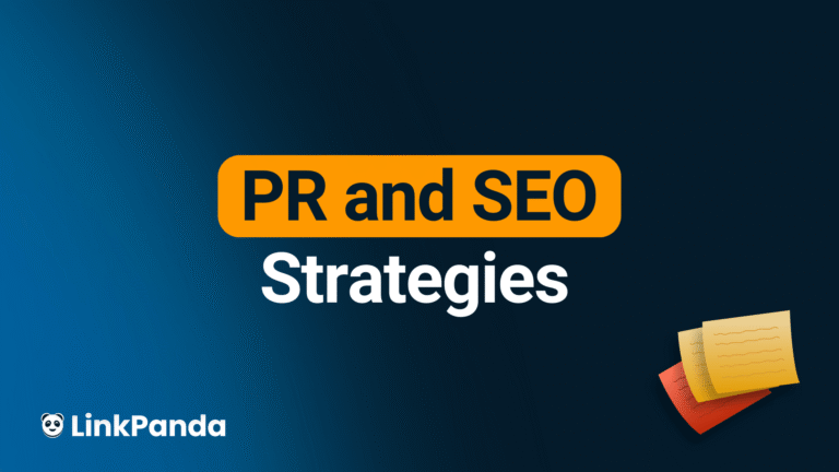 PR and SEO strategies
