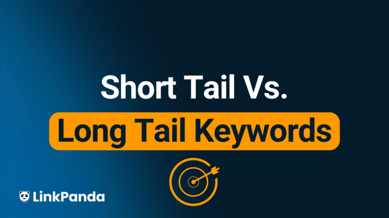 Short tail vs. long tail keywords