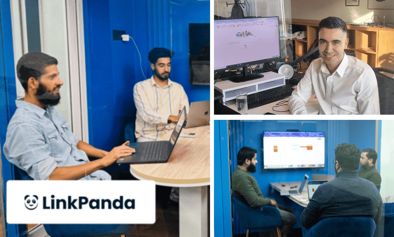 LinkPanda team at work